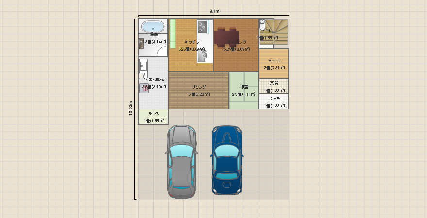 南道路 30以内