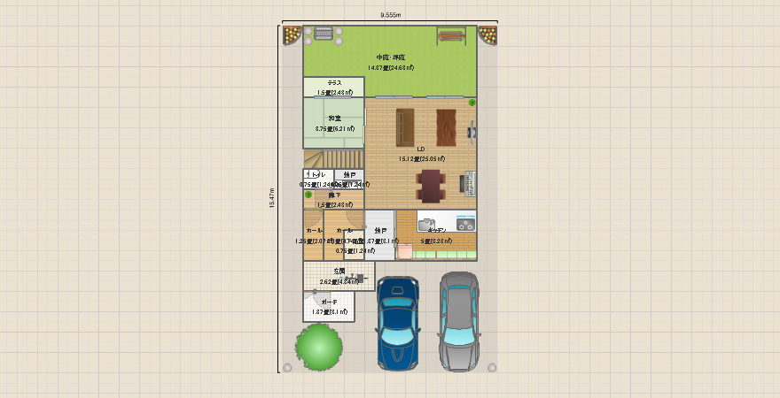 2階風呂住宅01
