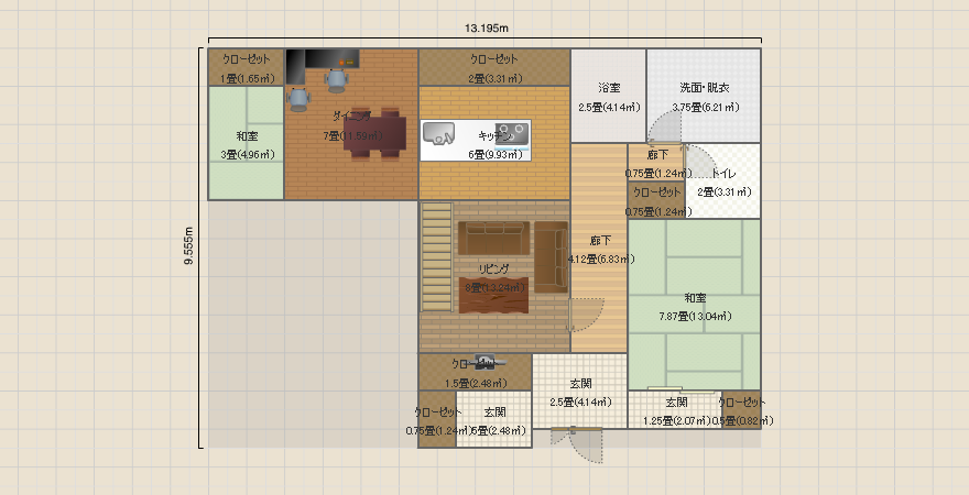 i-smart完成南玄関〔54.8坪〕吹き抜け+バルコニー2箇所