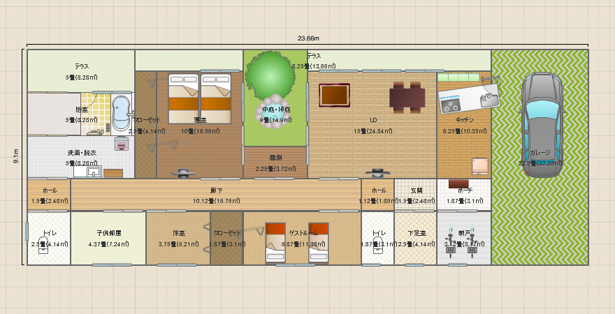 湯布院 平屋3-4