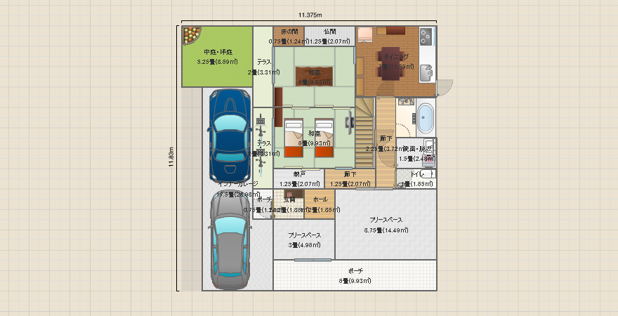 俺の間取り(実家篇)