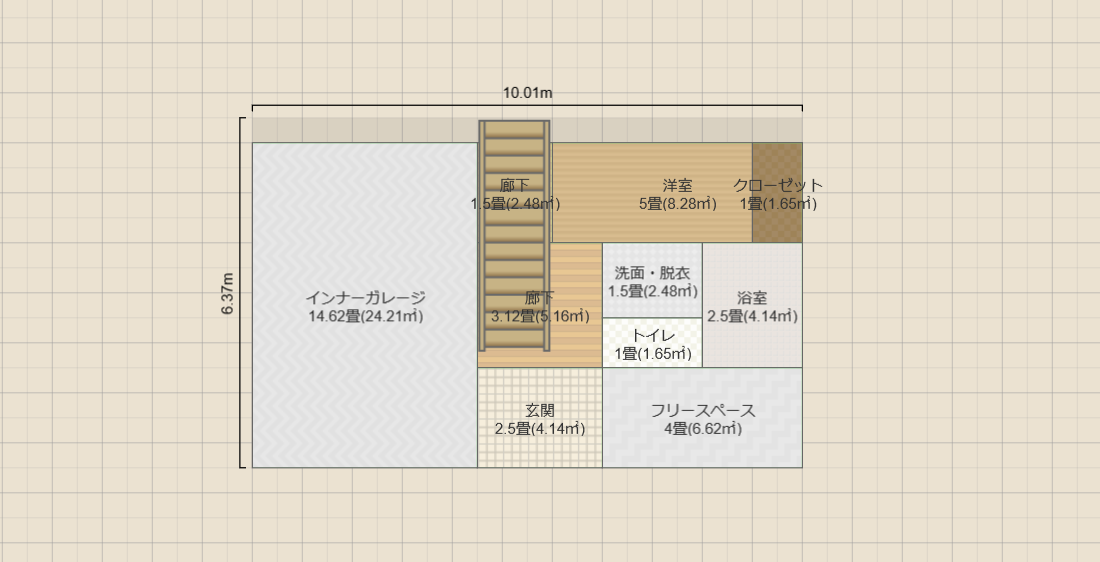 1世帯 バルコニー
