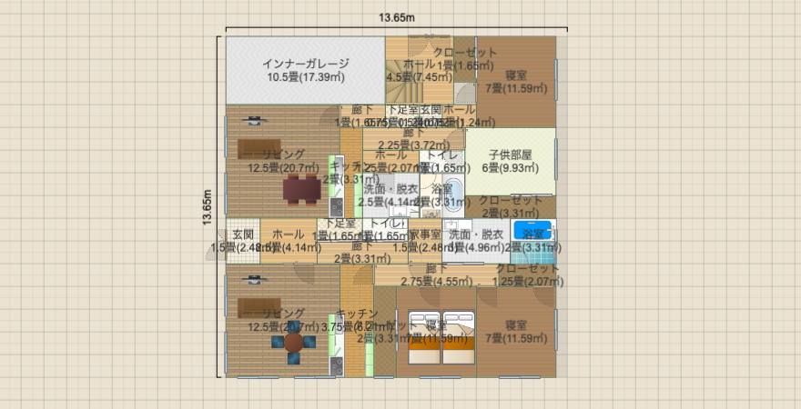 マンション1F