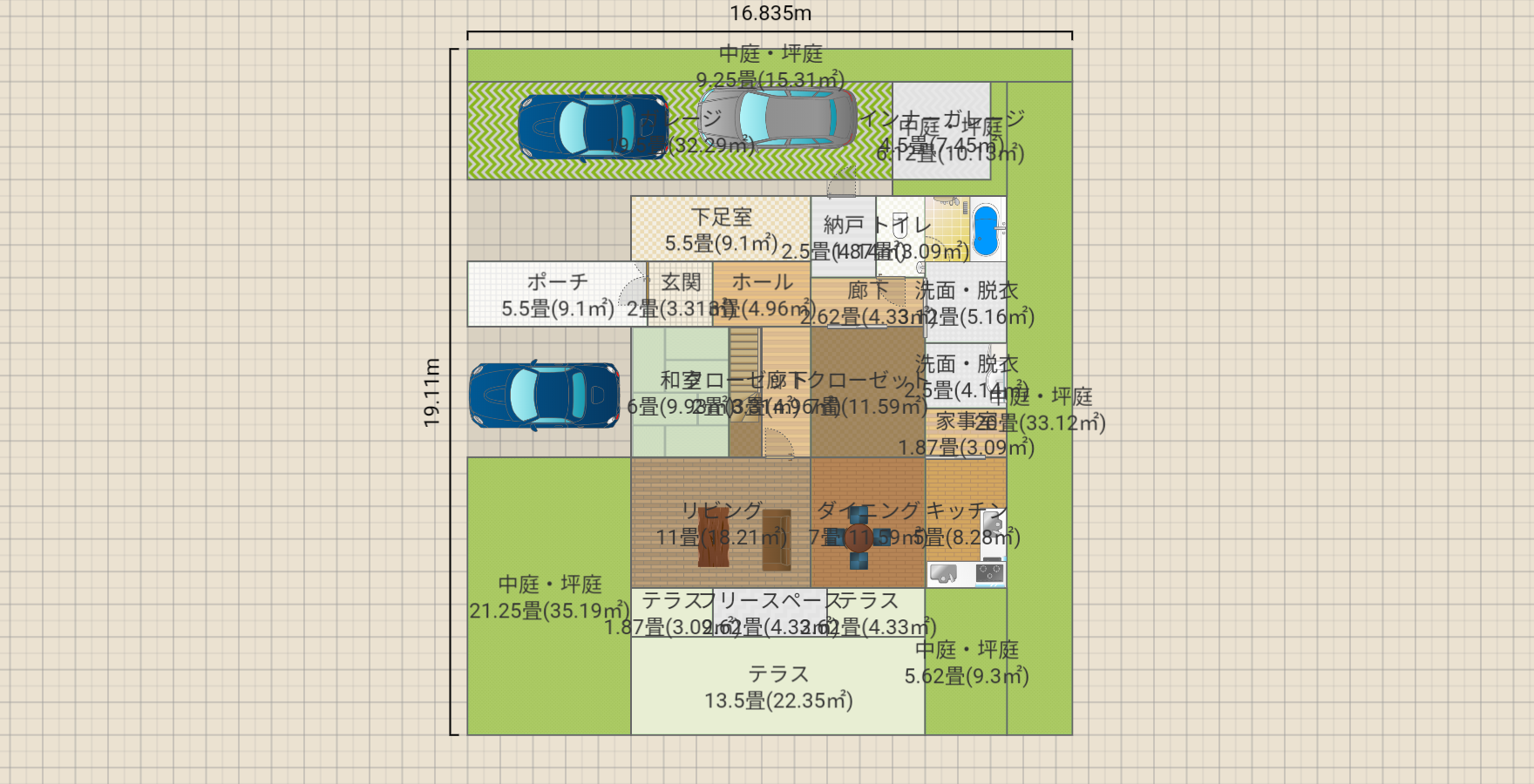 いつか2世帯にもできる間取り