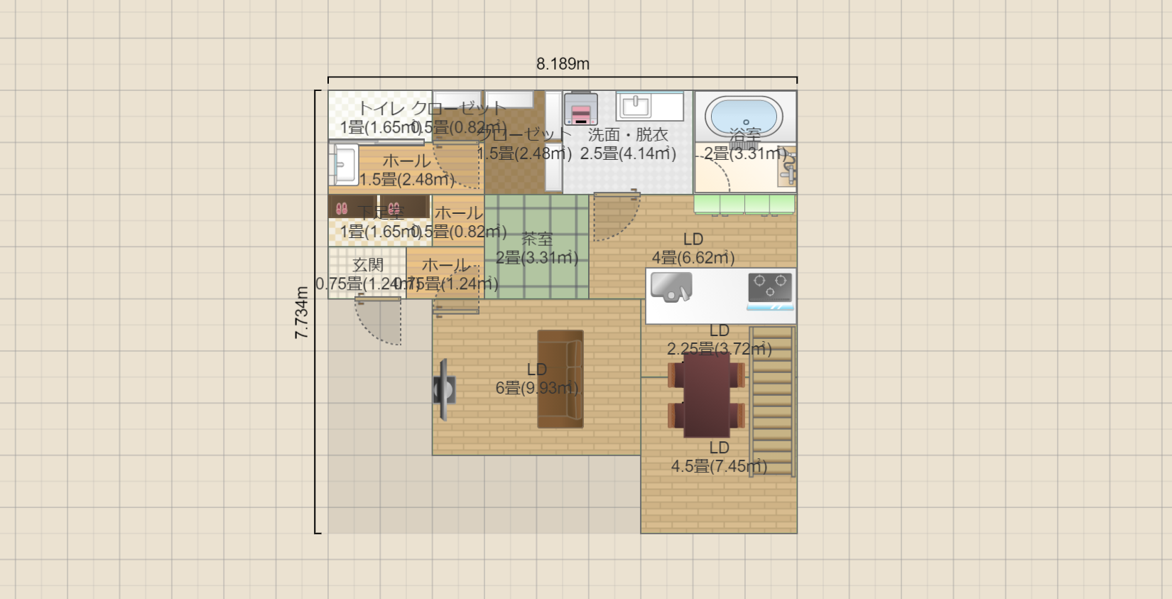 延べ床(96.05㎡)