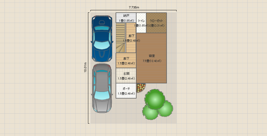 3LDK 3階