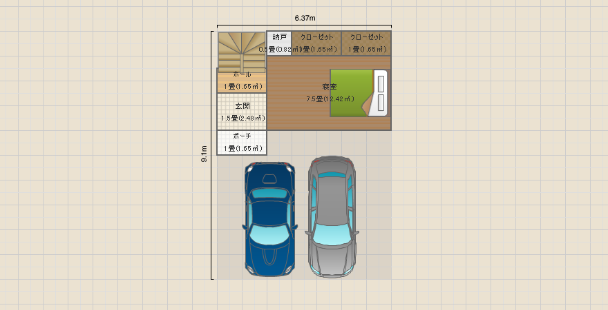 2LDK 3階_コピー