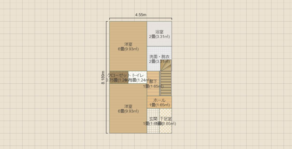 50m2_60%200%　駐車場無