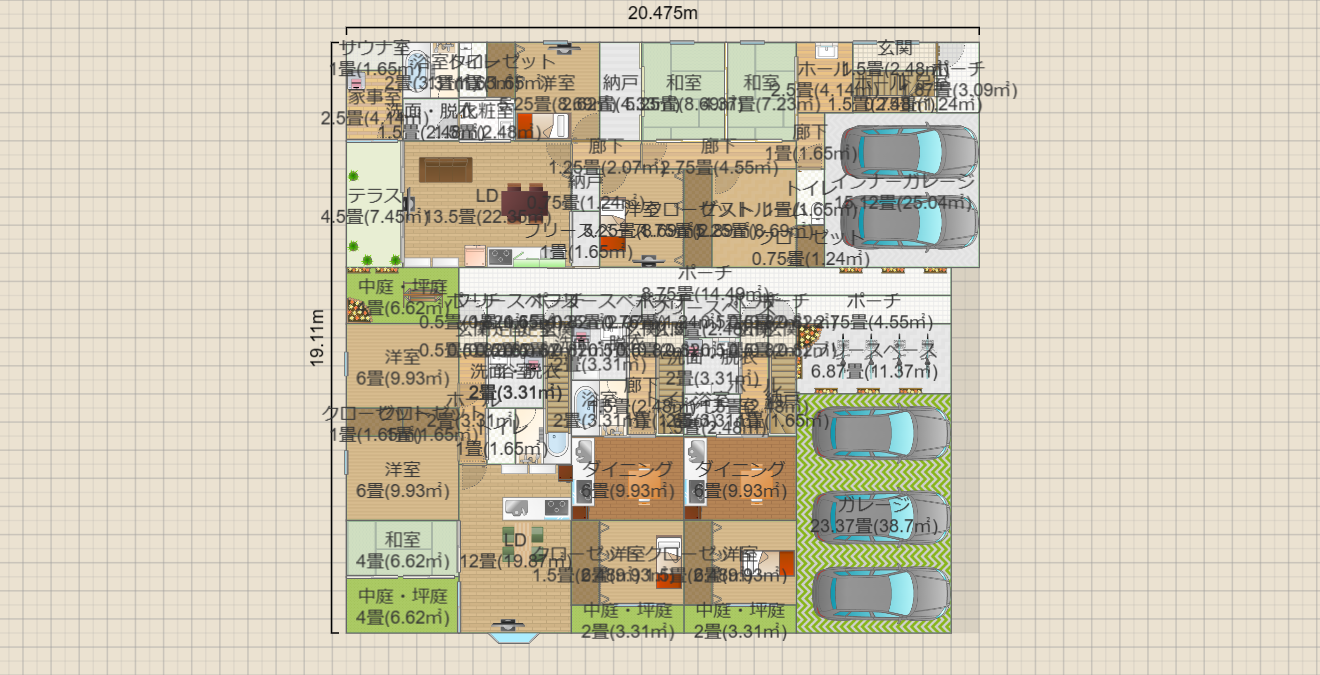 賃貸併用+2世帯　