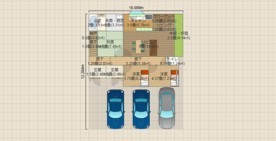 2世帯(土地約40坪)★