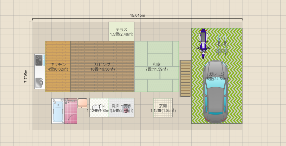 間取り案1