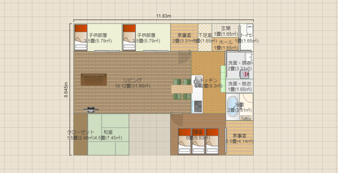 間取り案1 たろう