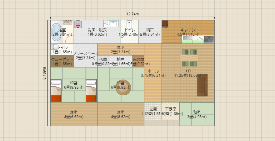 トイレ2つE