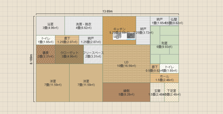 トイレ2つF