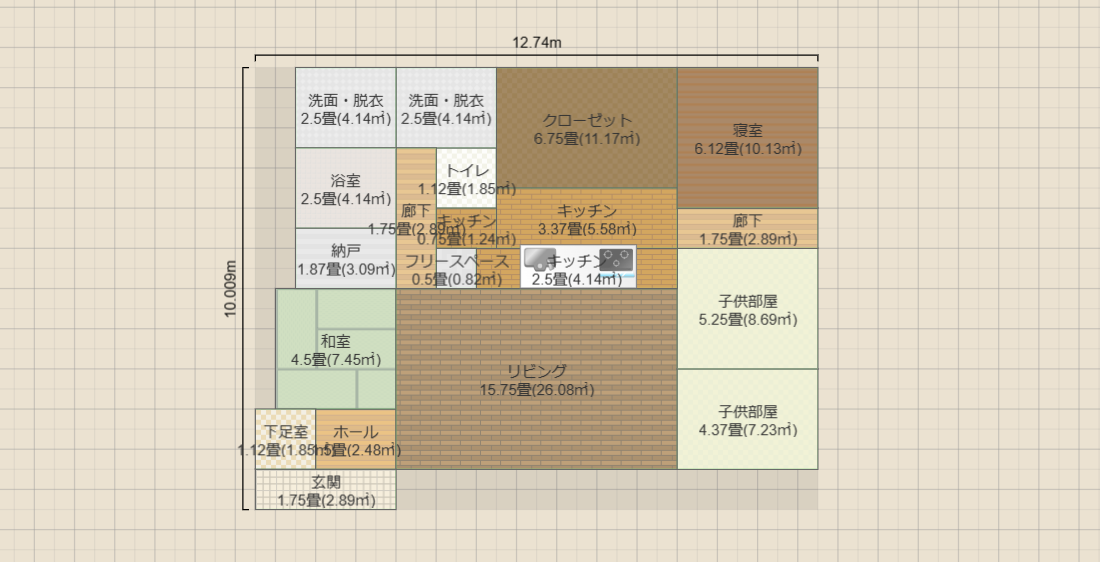 39坪