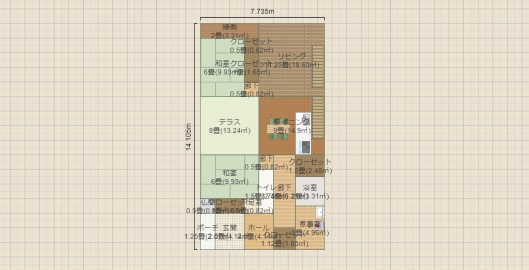 231103 南東コート⑧階段