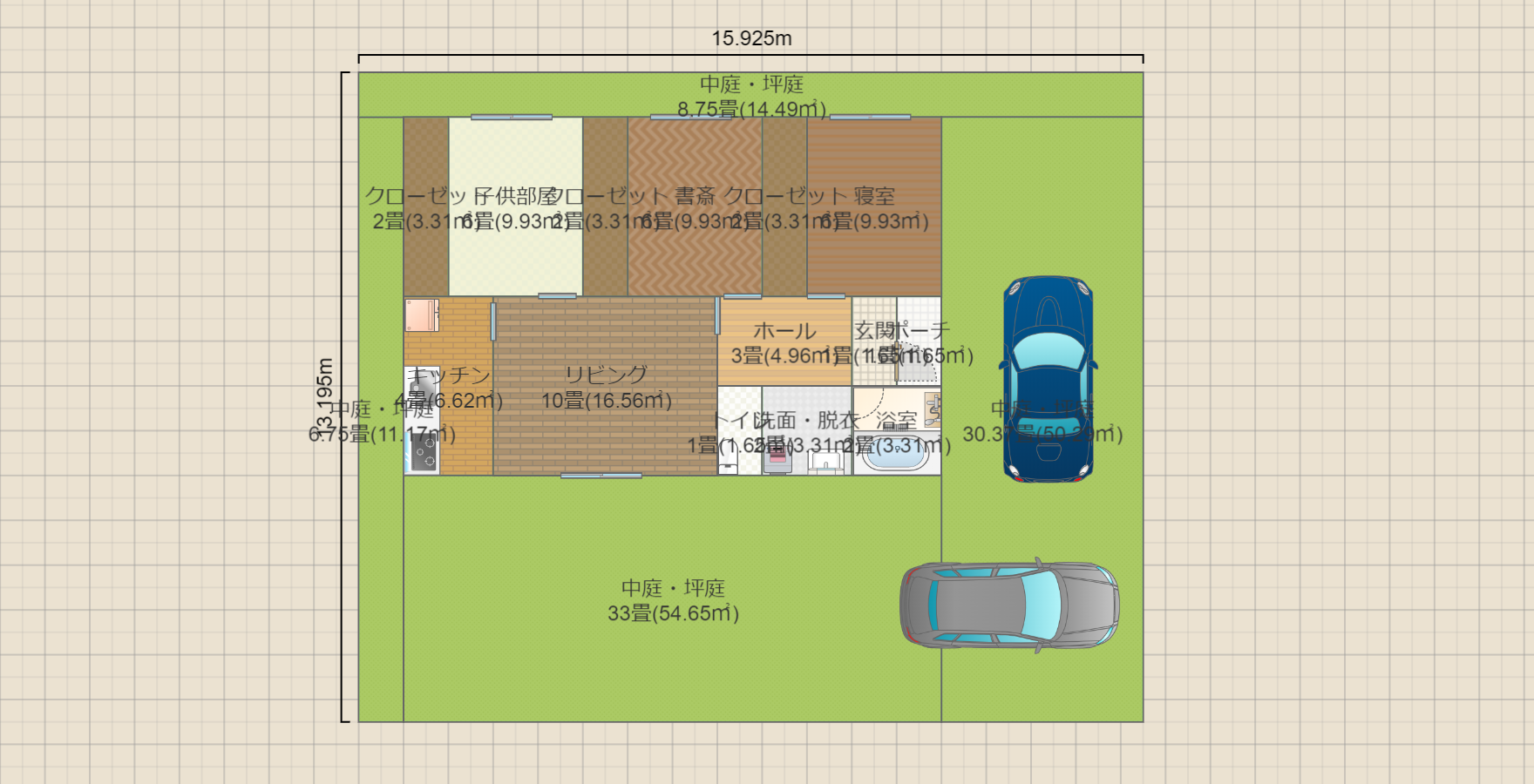 上野 南向き