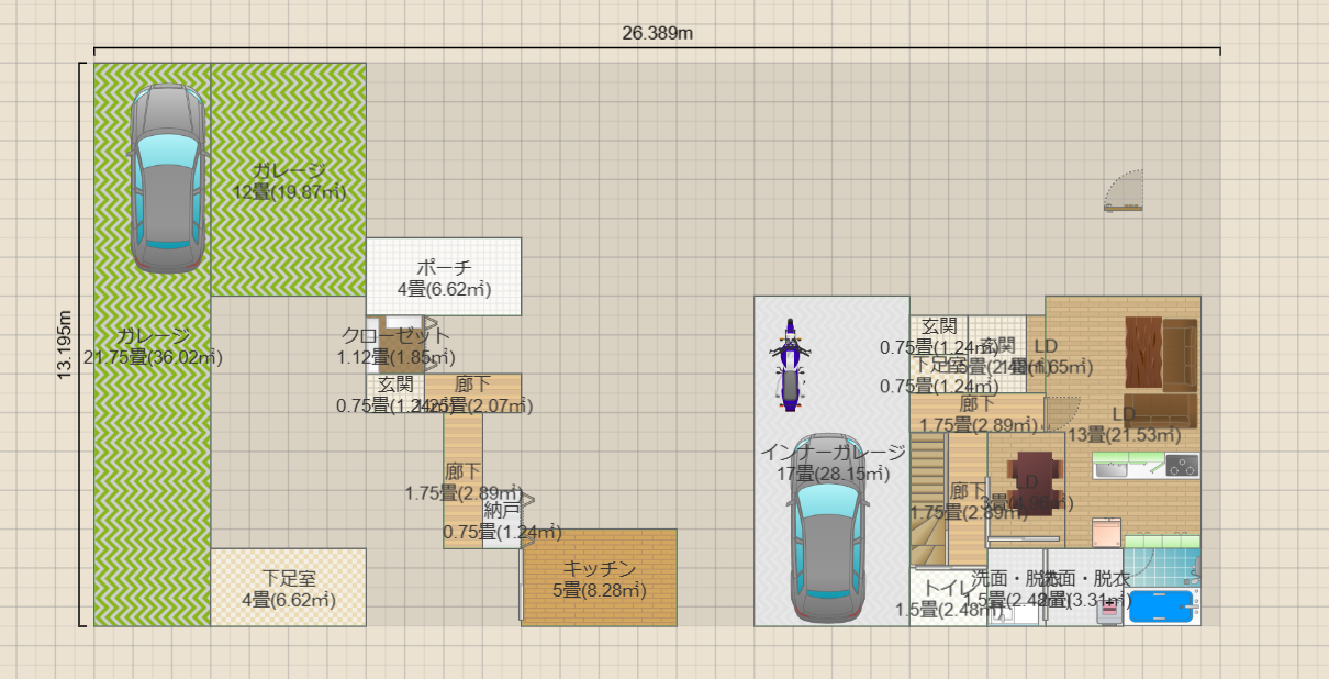 北野案3(土地202.88:14*14.5建蔽40:81.152容積80想定)