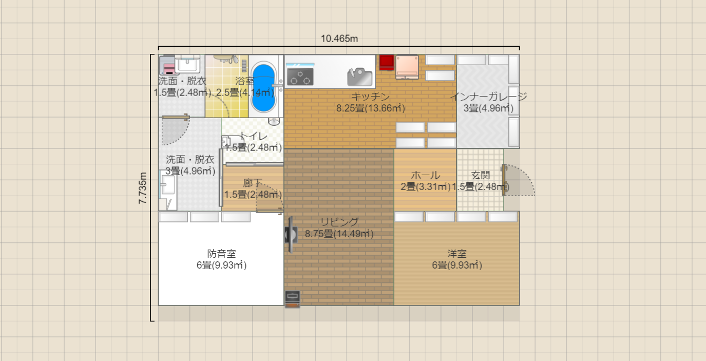 東玄関・高規格送信所_改定②(間取図)