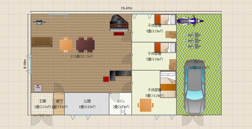 4人家族の家