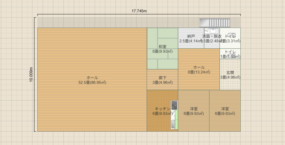 下池川会堂(64坪)