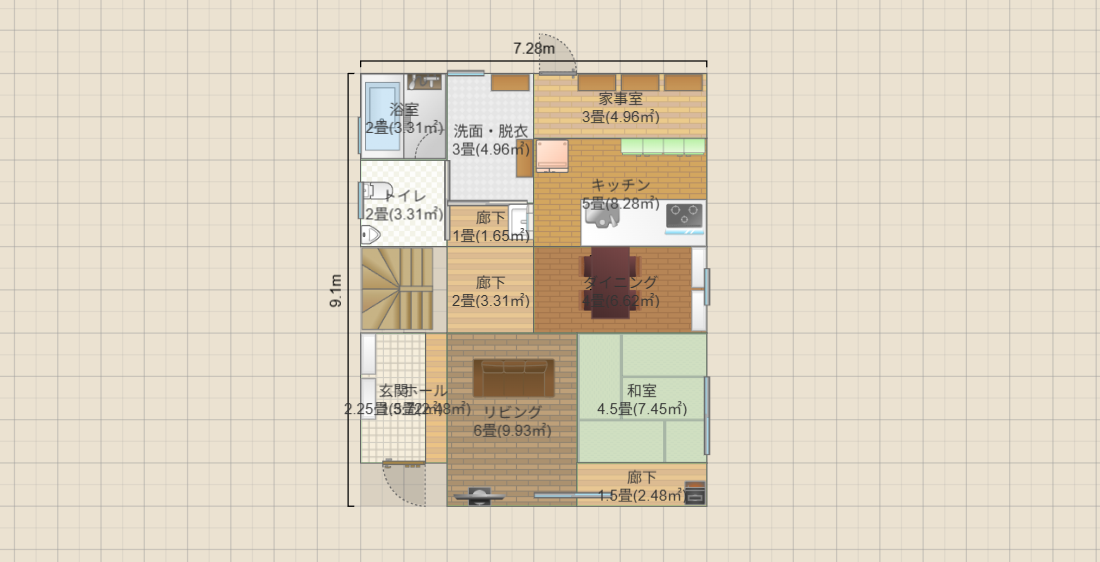 5×4総２階