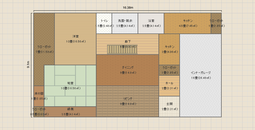 参考間取り０６